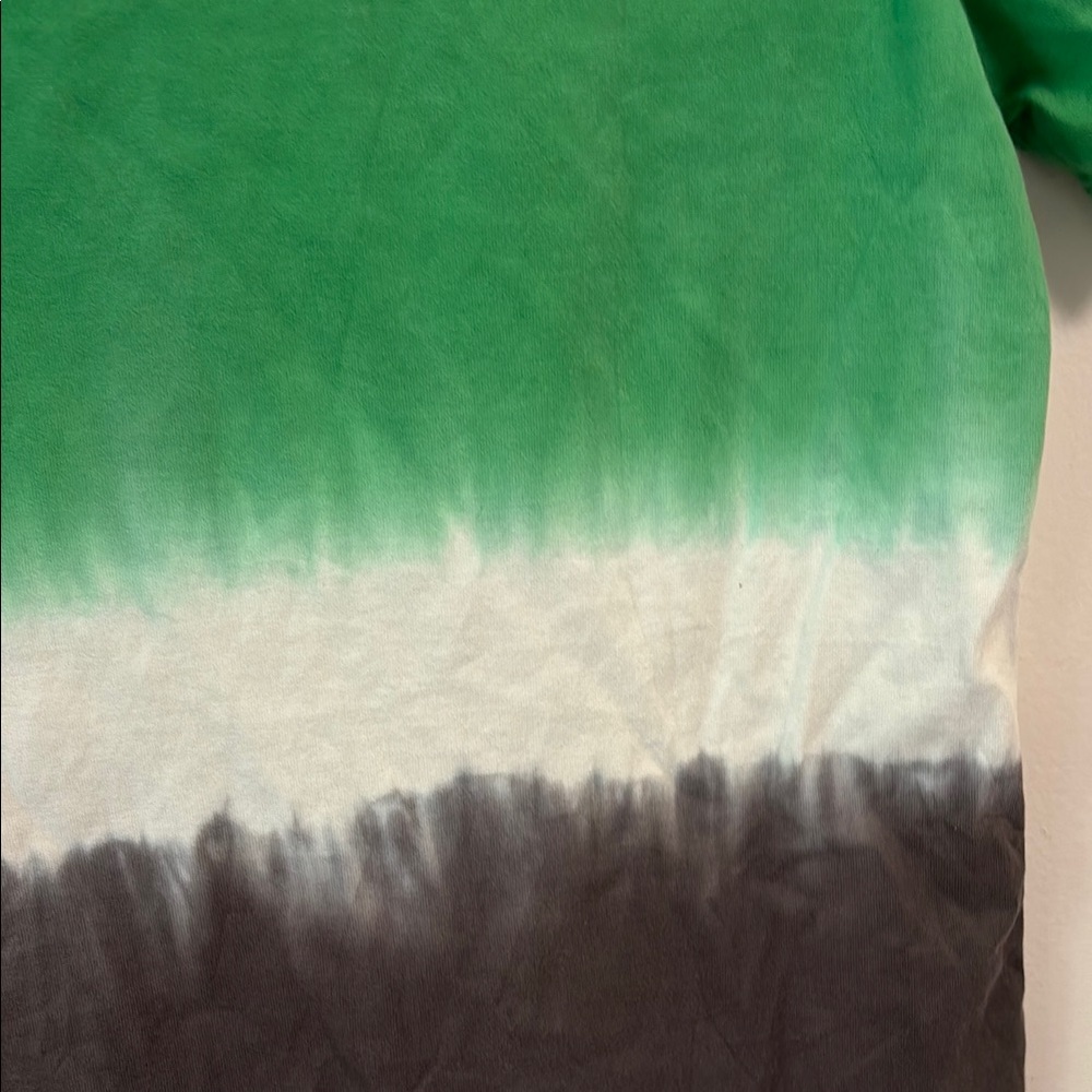 Green and Brown Tie-Dye T-Shirt - Picture 7 of 7